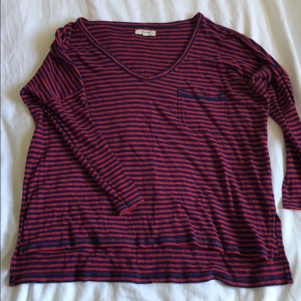Madewell 3/4 sleeve sweater